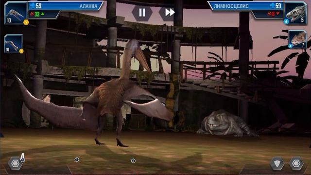 Jurassic World The Game - 4 серия. Рамфоринх и Лимносцелис
