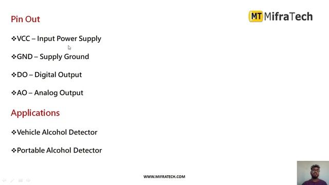 MQ 3 Gas Sensor Module - Mifratech#electricalprojects #programlogiccontroller #eeeprojectsvideos