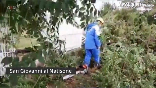 San Giovanni al Natisone e Manzano colpite dal maltempo: ecco le immagini смотреть онлайн