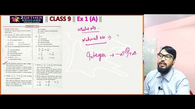 Class 9 Mathematics, Chapter 1, 1 (A), Selina, Concise Mathematics