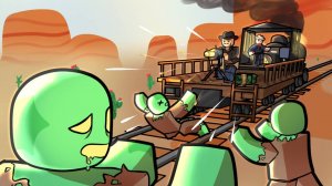 Пробуем выживать в игре Dead Rails в roblox  1 Часть 1 Попытка