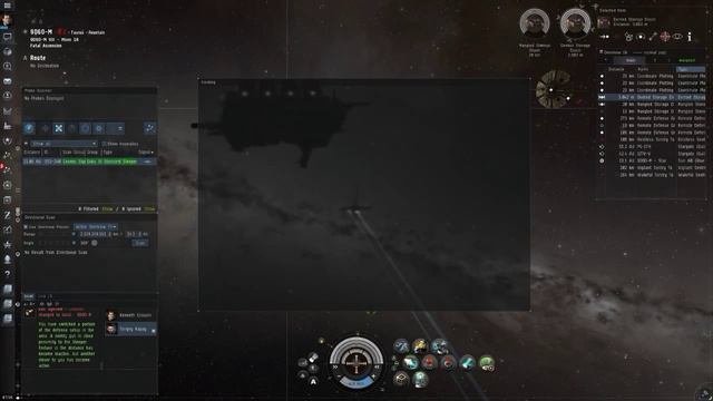 Eve Online - Null Security Space Exploration - Standard Sleeper Cache - Buzzard - 3  3