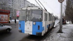 Троллейбус ЗиУ-682Г-012-4021. Покатушки по Барнаулу.