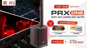 Đặt ngay Loa cột di động JBL PRX ONE 2021 - Nhận quà khùng độc quyền tại PGI Online Store. Rước nga