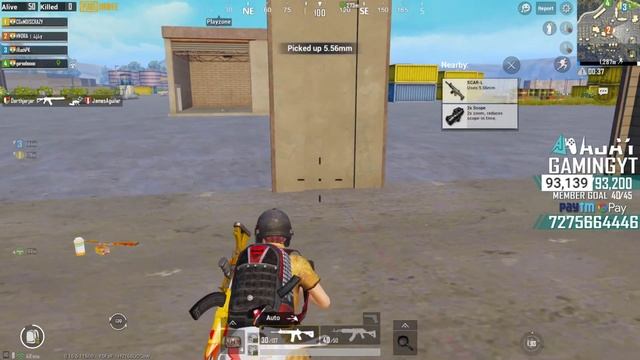 PUBG MOBILE LIVESTREAM HYDRA AJAY   !s For Sponsor