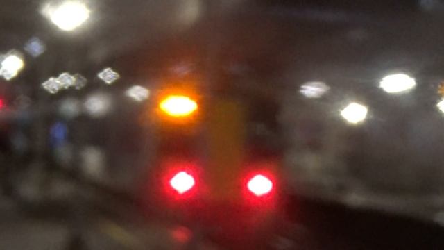 Southern Electrostar class 377 slowly rolling out of Hove Station 6th January 2020