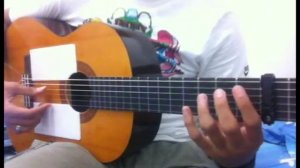 Lama Bada Yatathana --- Explanation - ( Guitar Tutorial ) by Oussema