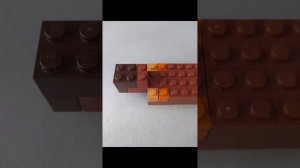 Капибара из простых деталей Лего, которые найдутся почти у каждого любителя этого конструктора.