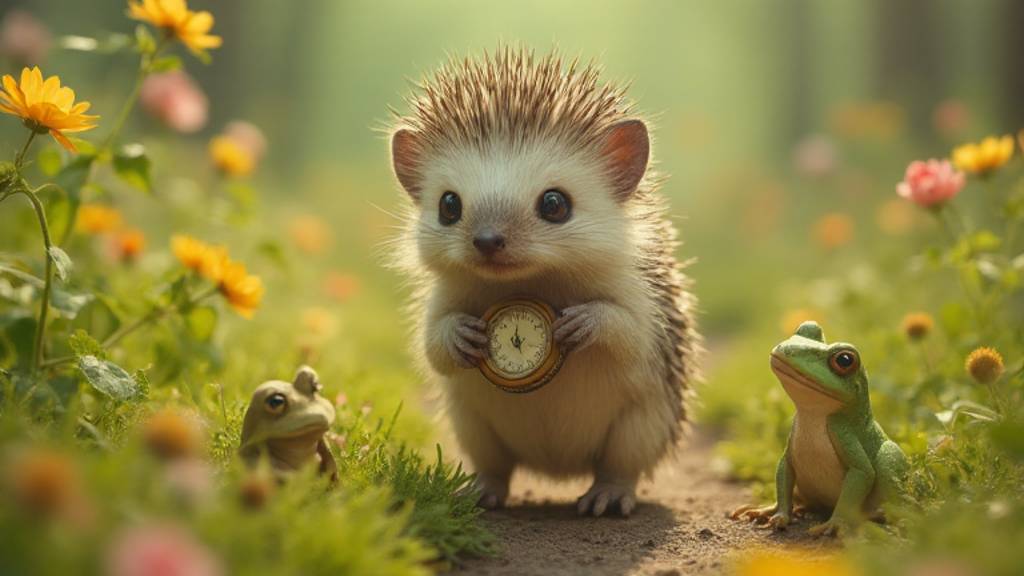 Детский интересный рассказ для самых маленьких .Приключения маленького ёжика Полли смотреть онлайн