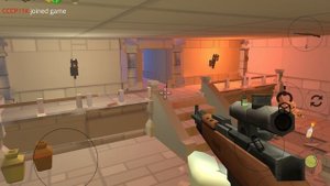 Chicken gun мясник