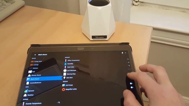 Modified Sonoff SC Controlled by Openhab2