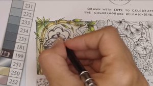 Freebie by RITA BERMAN with Polychromos | Meine Reise durch Asien