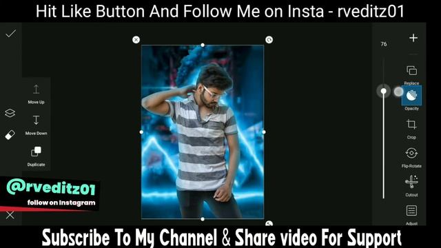 Illution Light Artwork Picsart Editing Tutorial | Picsart Neon Light Photo Editing - RV EDITZ смотреть онлайн