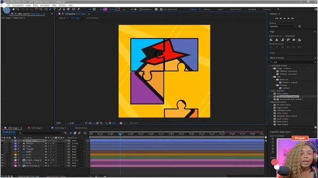 Animation 301: Reflecting Colours - Fast After Effects Techniques with pixipui