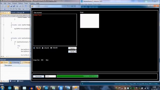 [SOURCE CODE] Interface Camera VC0706 with Arduino Mega and Visual Studio C# FINAL VERSION смотреть онлайн