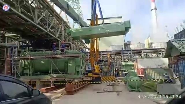 Loading Chiller , 130 Tons Crane #crane #mobilecrane #safetyfirst