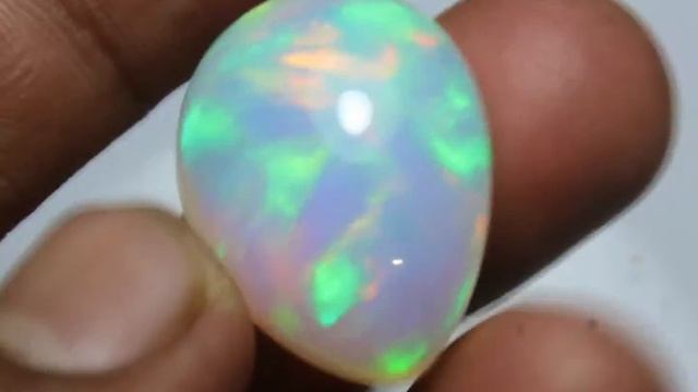 36 carat, untreated Natural Ethiopian opal, 5/5 Brightness opal, high quality opal смотреть онлайн