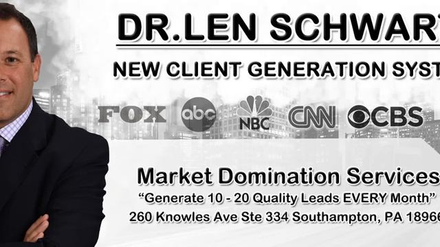 Dr Len Schwartz reviews- Bill K. Financial Advisor-""I've Already Received 10 New Clients"