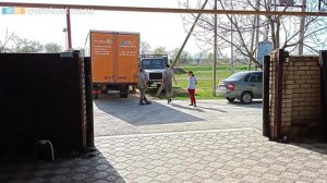 Откатные ворота Алютех Prestige с. Шведино - Портфолио