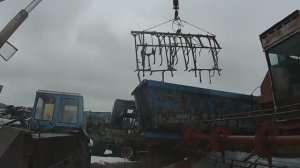 Домашняя пилорамы.Разгружаем культиваторы.Оживили советский гидравлический пресс.Расстановка техники
