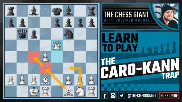 Chess Openings: Learn to Beat the Caro-Kann Defense || Chess Opening Traps for White
