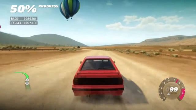 Forza Horizon, Career 284, Horizon presents High Noon Balloon, 1:23.566 смотреть онлайн