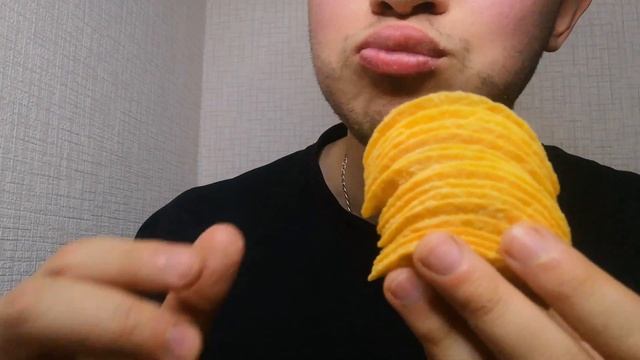 ASMR PRINGLES CRAB (CRUNCHY EATING SOUNDS) CHIPS MUKBANG | 먹방 NO TALKING смотреть онлайн