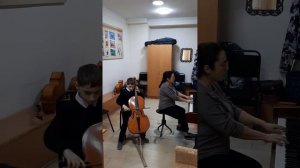 Гребенников Дамиан, 9 лет, А.Айвазян. "Армянский народный танец".