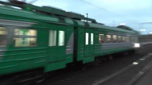 Электропоезд ЭД4М-0458 ЦППК платформа Сушкинская