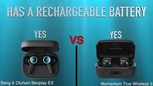 Bang & Olufsen Beoplay EX vs Sennheiser Momentum True Wireless 3