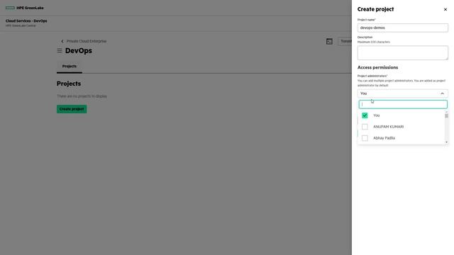 Create a DevOps Project with HPE GreenLake for Private Cloud Enterprise смотреть онлайн