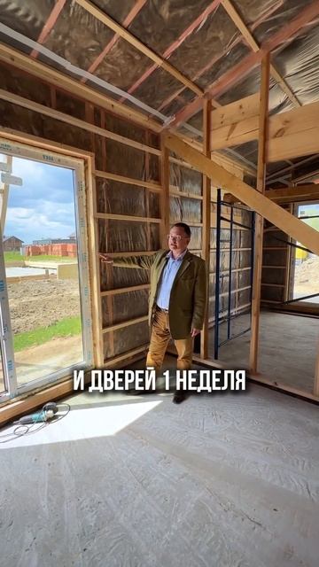За сколько недель можно построить дом 129м2?