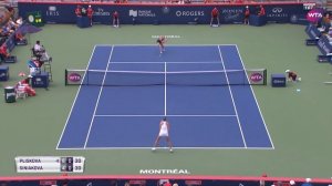 Karolina Pliskova vs. Katerina Siniakova | 2018 Rogers Cup Round One | WTA Highlights