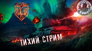 🎮МИР ТАНКОВ❕ЧИЛОВЫЕ КАТКИ❕ТИХИЙ СТРИМ