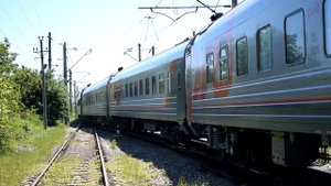 ЭП20-022 с поездом №029 Москва - Новороссийск "Премиум"