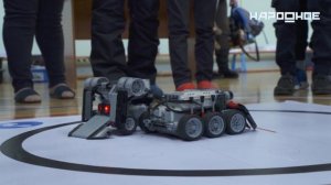 Самый сильный робот-сумоист региона собран в Оленегорске