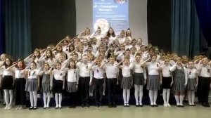 Младший хор. Ансамблевое исполнение. "Честь имею".
