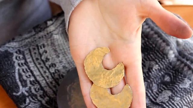 Создание латунных серег с агатом смотреть онлайн