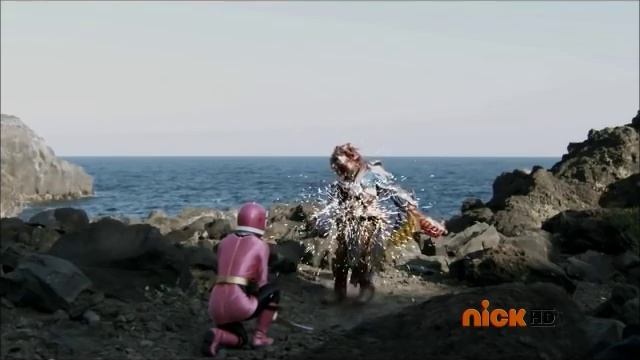 Pink Samurai Ranger VS Dayu