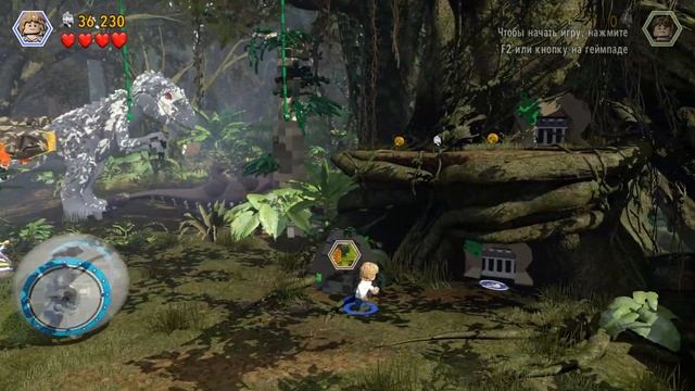 СТОЛКНОВЕНИЕ С ИНДОМИНУСОМ! Прохождение Lego Jurassic World #18 смотреть онлайн