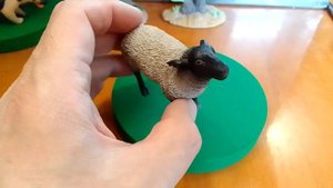 Collecta Suffolk sheep Суффолкская овца