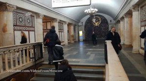 станция Павелецкая кольцевой линии метро // 16.03.2024