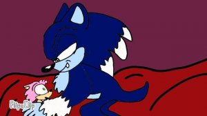 Соник оборотень и Соник розовый, земляника. FlipaClip