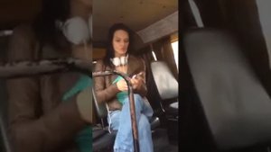 Девушка под кайфом