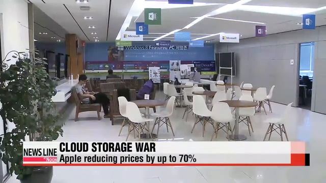 Companies in battle for cloud storage customers