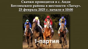 Конные скачки 1 партия на 5 кругов