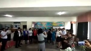 Сəкен Сейфуллин мектебіндегі зейнеткерлерді шығарып салу кеші