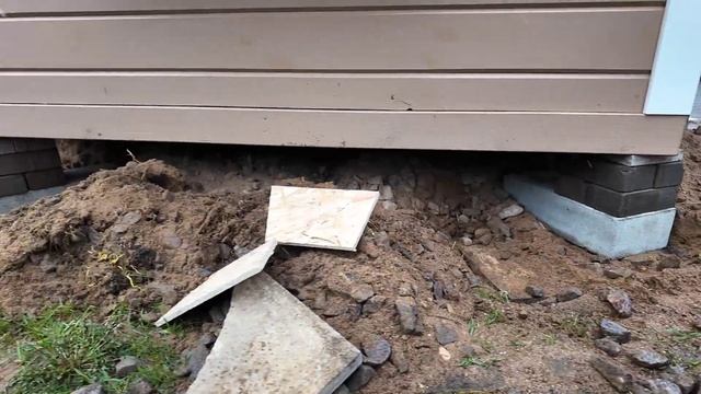 Самая ЧАСТАЯ проблема с блочным фундаментом #беседка #дом #фундамент смотреть онлайн