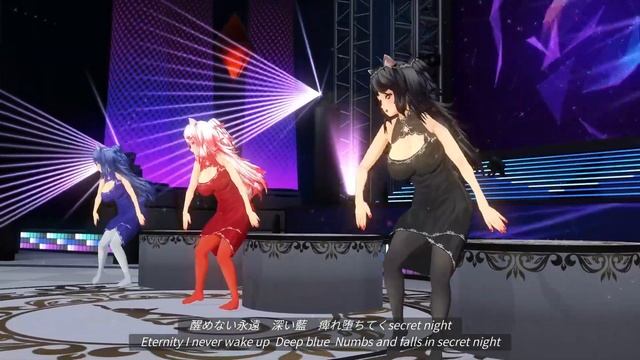 Fox Girls dancing #Anime #Dance #Virtual #3D смотреть онлайн