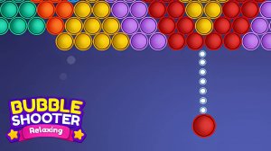 Bubble shooter relaxing геймплей игры для Android🔘🔵🔴 🅰🅽🅳🆁🅾🅸🅳🅿🅻🆄🆂👹 #Bubble shooter